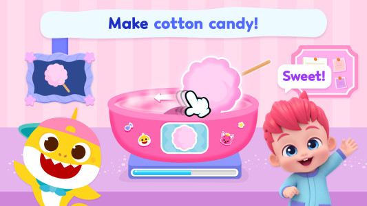 اسکرین شات 3 برنامه Pinkfong Baby Shark: Kid Games