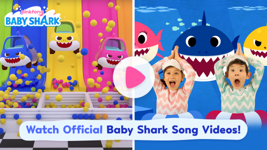 اسکرین شات برنامه Pinkfong Baby Shark: Kid Games 6