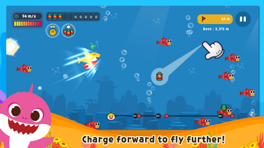 اسکرین شات بازی Baby Shark FLY 3
