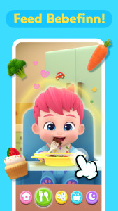 اسکرین شات 1 برنامه Bebefinn Baby Care: Kids Game