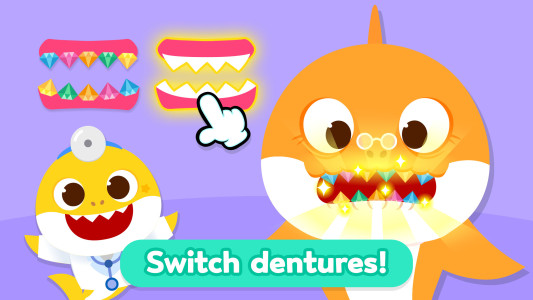 اسکرین شات 5 بازی Baby Shark Dentist Play: Game