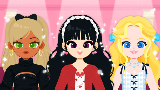 اسکرین شات 2 برنامه K-pop Princess Dress Up Game
