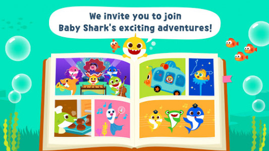 اسکرین شات برنامه Pinkfong Baby Shark Storybook 1