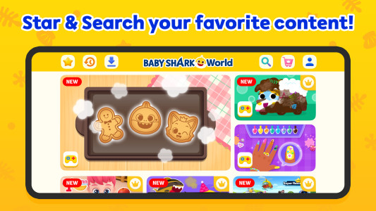 اسکرین شات 3 برنامه Baby Shark World for Kids