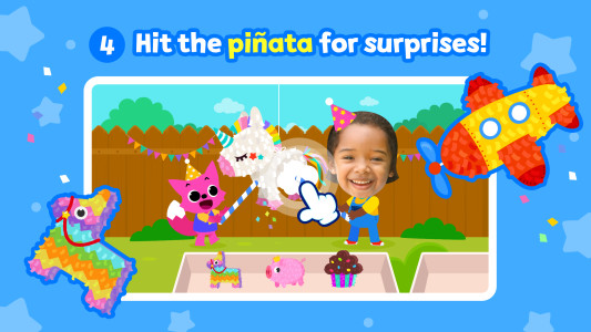 اسکرین شات 5 برنامه Pinkfong Birthday Party: Kids