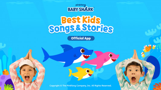 اسکرین شات برنامه Baby Shark Kids Songs&Stories 1