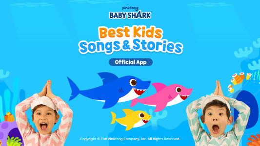 اسکرین شات 1 برنامه Baby Shark Kids Songs&Stories