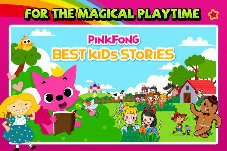 اسکرین شات برنامه Pinkfong Kids Stories 1