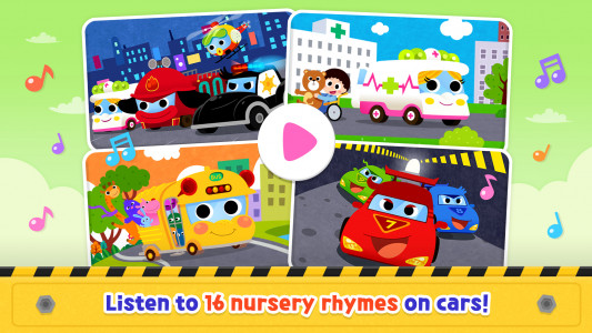 اسکرین شات برنامه Baby Shark Car Town: Kid Games 1