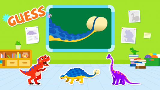اسکرین شات برنامه Pinkfong Dino World: Kids Game 4