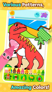 اسکرین شات برنامه Pinkfong Coloring Fun for kids 2