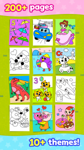 اسکرین شات برنامه Pinkfong Coloring Fun for kids 6