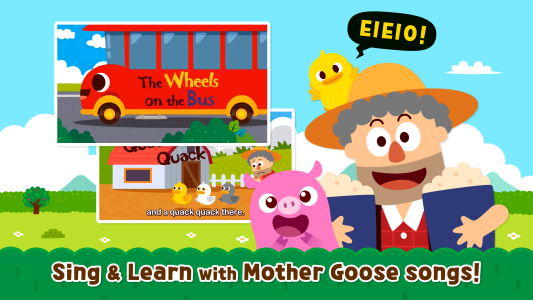 اسکرین شات 2 برنامه Pinkfong Mother Goose for Kids