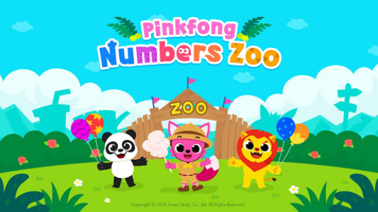 اسکرین شات برنامه Pinkfong Numbers Zoo 8