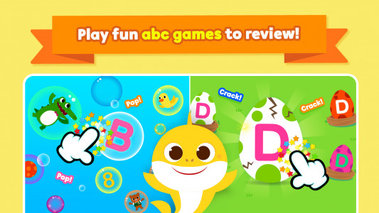 اسکرین شات 3 برنامه Baby Shark ABC Phonics: Games
