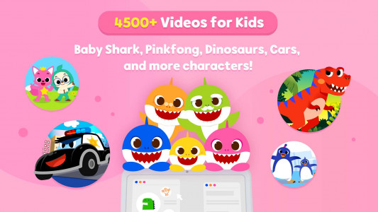 اسکرین شات برنامه Baby Shark TV: Songs & Stories 1