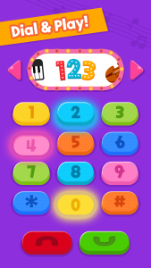 اسکرین شات 2 برنامه Pinkfong Baby Shark Phone Game