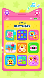 اسکرین شات 1 برنامه Pinkfong Baby Shark Phone Game
