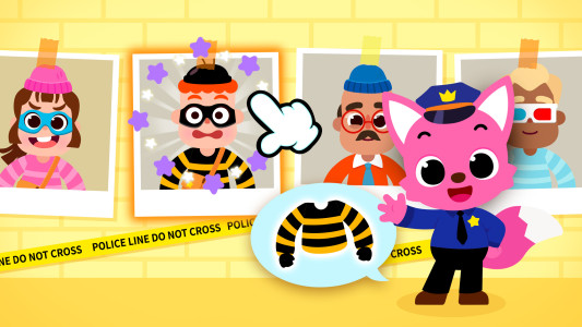 اسکرین شات 1 برنامه Pinkfong Police Heroes Game