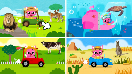 اسکرین شات برنامه Pinkfong Guess the Animal: Kid 2