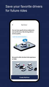 اسکرین شات 5 برنامه TADA - Quality ride for all
