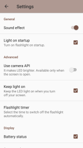 اسکرین شات 7 برنامه Smart Flashlight