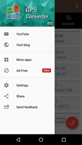 اسکرین شات 8 برنامه GPS coordinate converter
