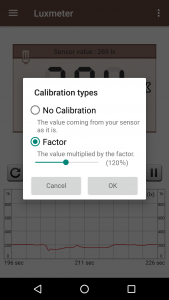 اسکرین شات 5 برنامه Smart Luxmeter