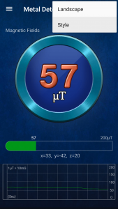 اسکرین شات برنامه Metal Detector 4