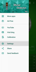 اسکرین شات برنامه Metal Detector 8