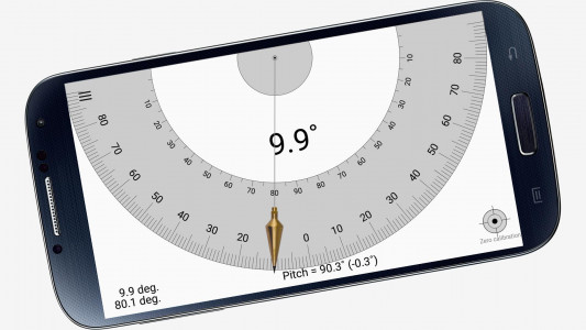 اسکرین شات برنامه Smart Protractor 2