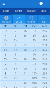 اسکرین شات برنامه Unit Converter 4