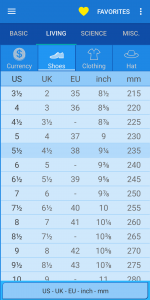 اسکرین شات برنامه Unit Converter 4