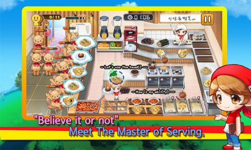 اسکرین شات بازی Cooking Hero - Chef Restraurant Food Serving Game 4