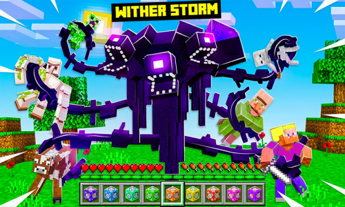 اسکرین شات برنامه Wither Storm Mod for Minecraft 1