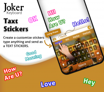 اسکرین شات برنامه Jokrt - Joker Keyboard 5