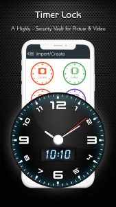 اسکرین شات برنامه Timer Lock -Hide Photos,Videos 2