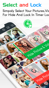 اسکرین شات برنامه Timer Lock -Hide Photos,Videos 3