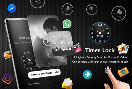اسکرین شات برنامه Timer Lock - The Clock Vault 1