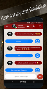 اسکرین شات بازی Ghosts  video calls and chat simulator (prank) 3
