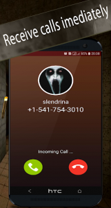 اسکرین شات بازی Ghosts  video calls and chat simulator (prank) 2
