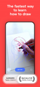 اسکرین شات برنامه Sketchar: Learn to Draw 1
