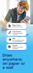 اسکرین شات 6 برنامه Sketchar AR Draw Paint Trace