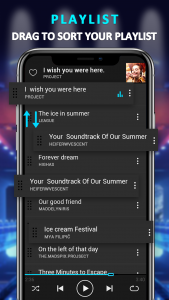 اسکرین شات 3 برنامه EQ Bass Music Player- KX Music