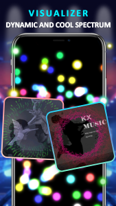 اسکرین شات برنامه EQ Bass Music Player- KX Music 4