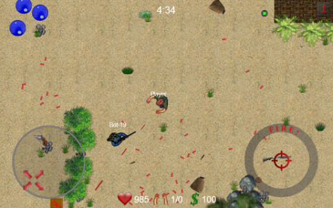 اسکرین شات بازی 2D Strike 7