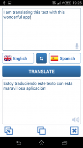 اسکرین شات 2 برنامه Language Translator