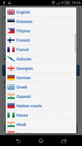 اسکرین شات 3 برنامه Language Translator