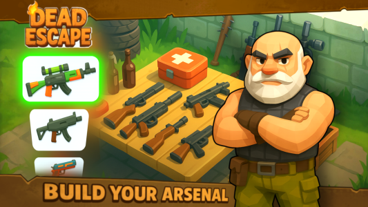 اسکرین شات 1 بازی Dead Escape－Zombie Shooter