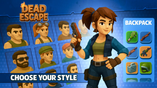 اسکرین شات 2 بازی Dead Escape-Zombie Shooter